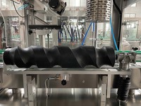 Capsuleuse automatique de bouteilles de vin en PVC avec machine à sceller les capsules d'alimentation