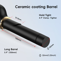 KangRoad Factory Display LCD 32mm, tongkat pengeriting otomatis, pengeriting rambut putar otomatis untuk ikal dan gelombang