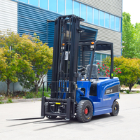Forklift Listrik Baiyijie 2.5 Ton, Forklift Pertanian CPCD30 CPCD50, Baterai Lithium CPD30 CPD50, Truk Forklift Hidrolik