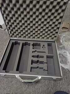 Heavy Duty Aluminum Frame Plywood Case with Custom Foam Insert and Chrome Handle for Hardware <b>Tool</b> Portable Protection Box - Product Image 3