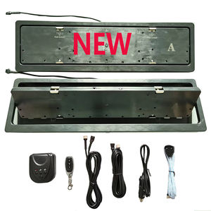 Marco de Matrícula Europeo para Vehículos Eléctricos R, Acero Inoxidable Tipo 001, Compatible con Rusia, Reversible - Product Image 6