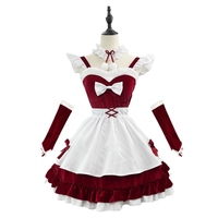 Nouveau produit original, robe de Noël en velours pur, grande taille, costume de performance COSPLAY 2D