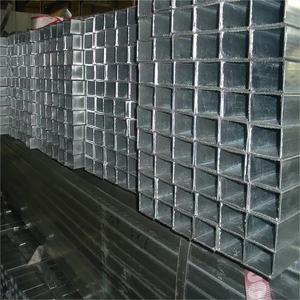 L'usine chinoise a produit des tuyaux à section creuse carrés et rectangulaires en acier galvanisé - Product Image 6