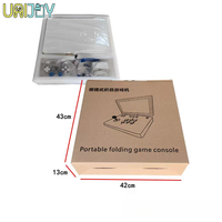 Игровая приставка UJ Arcade Game Box DX 29800 Classic Mini, 720P HD, для 1-2 игроков, на английском языке, металлический корпус, монетоприемник
