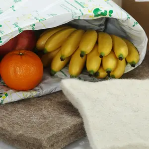 Túi Đựng Thực Phẩm Đông Lạnh Hộp Lót Cách Nhiệt Bằng Nỉ Len Để Đóng Gói Thực Phẩm Ướp Lạnh - Product Image 6