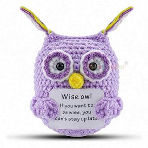 Peluche paresseuse au crochet - Énergie positive pour un cadeau de fête des mères, de remise de diplôme, couleur et logo personnalisables, pour tous les âges - Product Image 2
