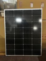 Module solaire monocristallin PERC 12V 160Wp haute efficacité pour projets solaires commerciaux hors réseau sur toiture