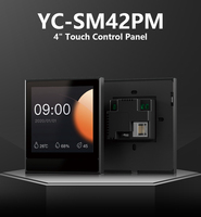 Panneau tactile PC encastré 4'' en métal avec lecteur NFC