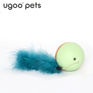 Thiết kế mới nóng bán Trung Quốc Thiết kế bán buôn mèo lăn bóng tự di chuyển con mèo con cho chơi trong nhà phụ kiện - Product Image 3