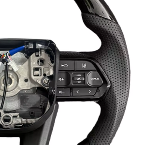 Volante Negro Piano para <span class=keywords><strong>Lexus</strong></span> <span class=keywords><strong>LC</strong></span> <span class=keywords><strong>500</strong></span> 500h 2016-2026, Mejora Interior, Volante Personalizado de Fibra de Carbono - Product Image 5