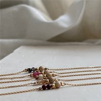 Pulsera de Cristal Irregular con Cadena de Extensión Chapada en Oro Fino Hecha a Mano al Mejor Precio, Clásica para la Creación de Joyas, Regalos para Mujeres