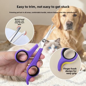 Peigne à picots en plastique Histotree <span class=keywords><strong>pour</strong></span> animaux de compagnie, toilettage chiens et chats, coupe-poils et coupe-ongles - Product Image 4