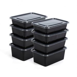 Supplier Rectangular Heavy Duty Plastic Lunch Food Salad Storage Take Out Airtight Food Container