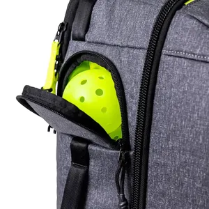 Sac à dos de pickleball 2026 Comfier Pro en nylon résistant à l'eau avec fermeture éclair pour le sport - Product Image 5