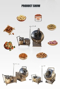 Máquina Multifunción para Recubrir con Chocolate Almendras y Frutos Secos, Máquina de Recubrimiento de Cacahuetes y Dulces de Azúcar de Acero Inoxidable - Product Image 3