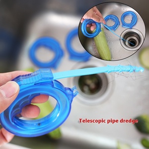 <b>Kitchen</b> Sink and Toilet Hair Cleaner Sewer Unclog Toilet Dredge Household Sink Blocking Cleaning Hook - Product Image 3