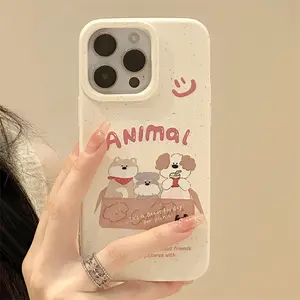 New Arrival Fashion Style Cute Star Puppy Free Sample Mobile Phone Case