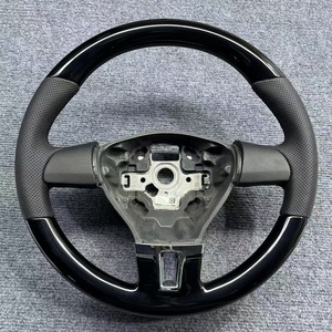 Volant en fibre de carbone pour VW Touareg <span class=keywords><strong>Sharan</strong></span> Touran Caddy Amarok - Product Image 4