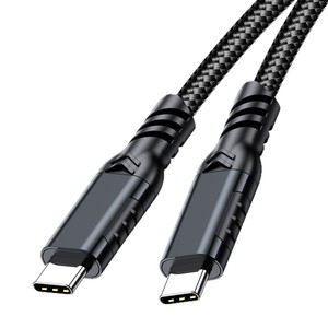 Pengqiao Type C ถึง Type C USB 3.2 สายเคเบิลข้อมูล 20Gbps จอแสดงผล 8K สำหรับคอมพิวเตอร์โทรศัพท์จอภาพโปรเจคเตอร์ในรถยนต์ - Product Image 5