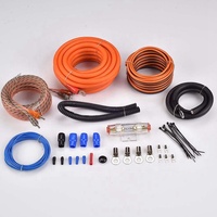 Kit kabel Audio mobil 4Ga Tiongkok pabrik kabel Audio mobil JLD Kit kabel Amplifier mobil buatan khusus Ofc atau Cca