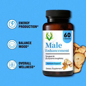 Cápsulas de Mejora Masculina Personalizadas OEM, Suplemento Dietético con Raíz de Tongkat Ali, Promueve el Equilibrio Hormonal - Product Image 4