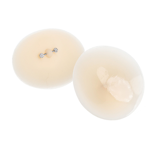 Reusable Silicone <strong>Nipple</strong> Covers Invisible Seamless Pasties With Piercing For Strapless For Backless Tops