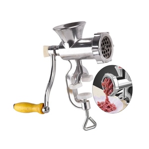 Kitchen Meat Grinder SS Handheld Sausage Noodle Dish Crank Household Kitchen Hand Crank Meat Mincer Grain Manufacturing Machine - Product Image 1