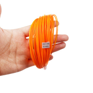 Fil de pêche à la mouche flottant en nylon WF, ligne principale flottante de couleur orange, 85 pieds avec 1 boucle apparente - Product Image 5