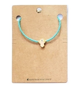 Kalung liontin gaya batu alam kuno antik kalung manik-manik Boho panjang untuk wanita harga grosir <span class=keywords><strong>India</strong></span>