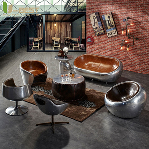 Divano di lusso di qualità Vintage stile industriale retrò divano sigaro salotto personalizzazione Pub Club mobili Hoekbank Sofy - Product Image 2