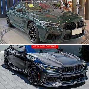 Cubierta de Motor de Fibra de Carbono para BMW Serie 8 M8, Modificación y Mejora de Automóviles 2019-2025 - Product Image 2
