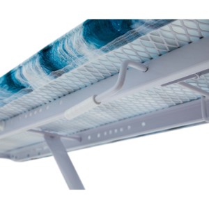 Tabla de Planchar de Malla Premium Elegante, Ajustable en Altura, Plegable, con Almohadilla de Espuma, Material de Plástico y Tela, para Armario y Viajes - Product Image 3