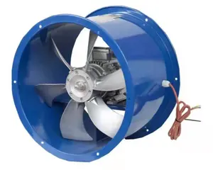 Ventilador axial de escape de ventilação industrial, resistência a alta temperatura ventilador axial para venda