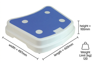 Factory Direct Sale Non-slip Stackable Bathtub <b>Stool</b> Abs Material Safety Foot <b>Stool</b> - Product Image 2