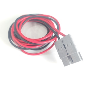 IATF16949 2 yollu 600V 50A pil DC fişi hızlı bağlantı yüksek akım ağır şarj tel güç kablosu 12AWG 6.5FT - Product Image 2