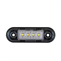Feu de position latéral ambre rouge ECE E57 pour camion, indicateur lumineux, feu de signalisation, étanche, pour remorque, camion, camion de route, SUV