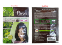 Machine d'emballage entièrement automatique à scellage 4 côtés pour sachets de shampoing et de teinture capillaire, multifonction, haute efficacité, à prix abordable