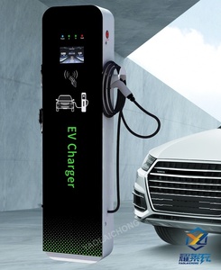 Pengisi Daya Mobil Komersial YLC Dengan Iklan, Tipe AC 2, Pengisi Daya EV GBT CCS1 CCS2 14kW, Pengisi Daya Mobil Listrik, Stasiun Pengisian Daya EV - Product Image 4