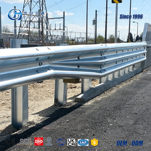 Barriera di Sicurezza in Acciaio Zincato a Sezione a W EN 1317 N2 per Autostrade e Doppie Corsie nel Regno Unito - Product Image 5
