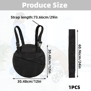 <span class=keywords><strong>Foley</strong></span> ที่คลุมกระเป๋าถุงสวนสำหรับรถเข็นรถเข็นกระเป๋าใส่สายสวนมีช่องเก็บของถุงระบายปัสสาวะ - Product Image 2