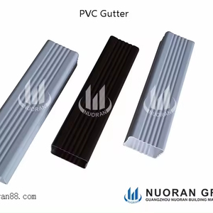 Nhà máy chuyên nghiệp Trọng lượng nhẹ thân thiện với môi vật liệu xây dựng nhà cung cấp Trung Quốc <span class=keywords><strong>PVC</strong></span> máng xối phụ kiện - Product Image 1