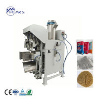 Machine d'emballage semi-automatique pour sacs à valve de 10-50 kg de ciment chimique en poudre sèche, ligne de remplissage pour granulés et sacs de grande taille