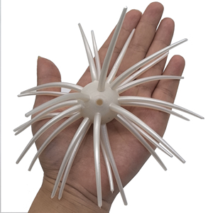 Leurre souple TPE style Coike en forme d'ormeau à pointes 25mm/16g 32mm/25g pour la pêche <span class=keywords><strong>au</strong></span> bar avec montages Ned Rig et <span class=keywords><strong>Drop</strong></span> <span class=keywords><strong>Shot</strong></span> - Product Image 5