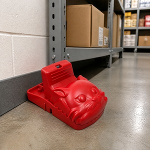 Trappola per Topi a Forma di Gatto, Riutilizzabile, in Plastica, con Pedale a Singolo Tocco, per Casa, Cucina e Ristorante - Product Image 4