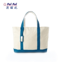 FeiFei vente en gros sac à provisions personnalisé sac fourre-tout en toile de coton