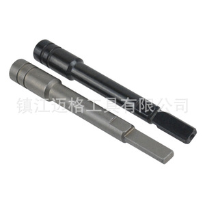 Flat <b>Extension</b> <b>Rod</b> 83mm Sandblasted Black Chromium Vanadium Steel For Auto Repair Tools - Product Image 2