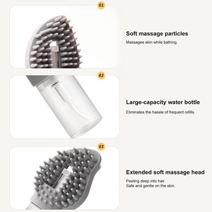 Nouvelle Arrivée Brosse de Bain en Silicone pour Chien avec Distributeur, Brosse à Shampooing pour Animaux, Brosse de Lavage Moussante pour Douche, Brosse de Nettoyage pour Chien - Product Image 4
