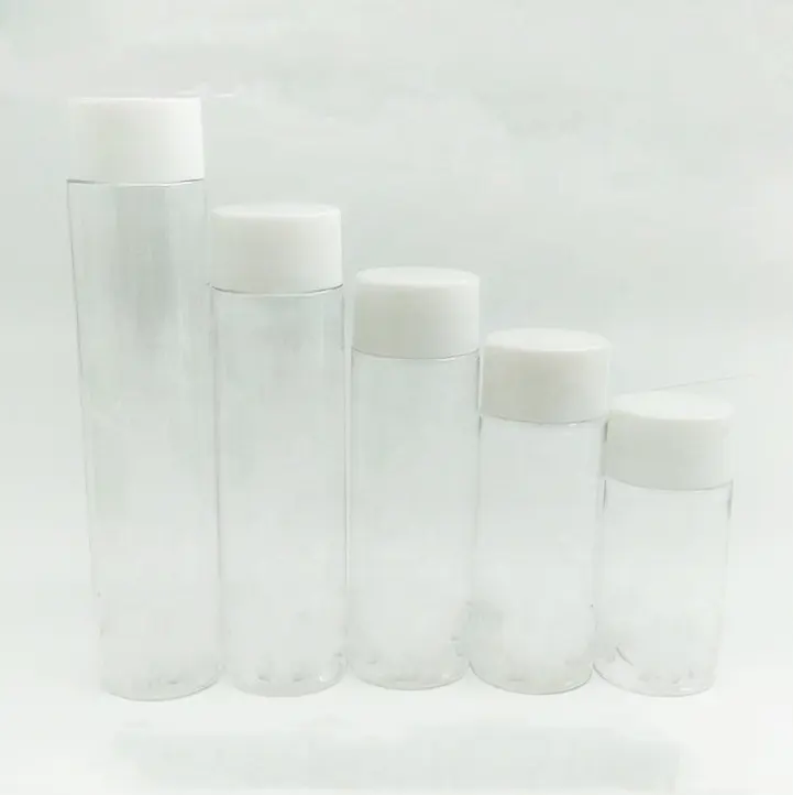 Portable cylinder 500ml 1000ml food container plastic VOSS bottle for water juice packing