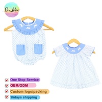 Nouveau-né bébé barboteuses bébé vêtements Boutique frères et sœurs ensembles garçon fille vêtements 0-3 mois pour Pâques