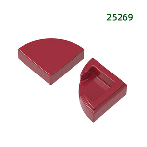 Bloques <span class=keywords><strong>de</strong></span> Construcción Redondos <span class=keywords><strong>de</strong></span> 1*1, Partículas Pequeñas, Accesorios para Bloques <span class=keywords><strong>de</strong></span> Construcción <span class=keywords><strong>de</strong></span> Sandía y Pizza, Juguetes <span class=keywords><strong>de</strong></span> Plástico para Ensamblar NO.25269 - Product Image 1